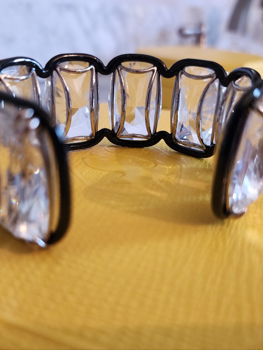 Swarovski Crystal Cuff Bracelet - Picture 3 of 3